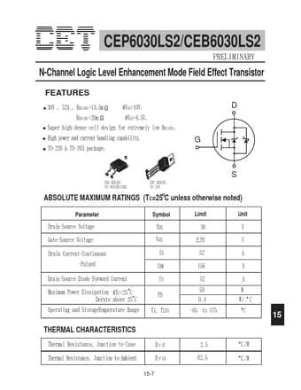  Datasheet Preview Page 1