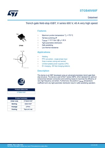  Datasheet Preview Page 1