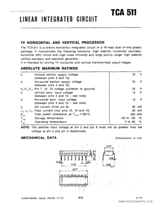  Datasheet Preview Page 1