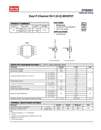  Datasheet Preview Page 1