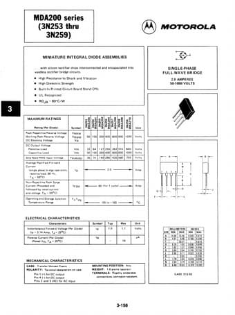  Datasheet Preview Page 1
