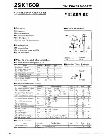  Datasheet Preview Page 1