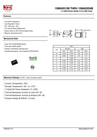  Datasheet Preview Page 1