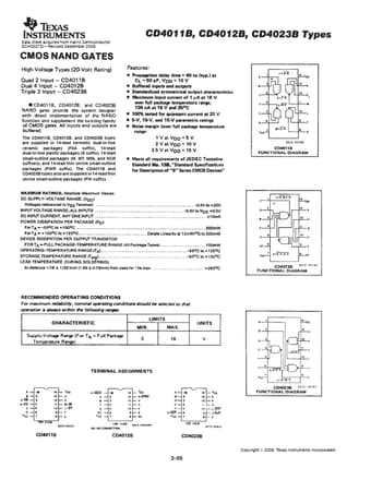  Datasheet Preview Page 1