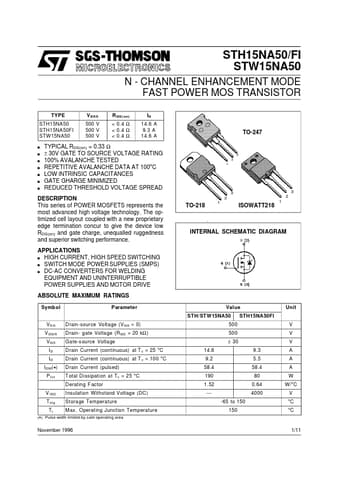  Datasheet Preview Page 1