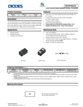  Datasheet Preview Page 1