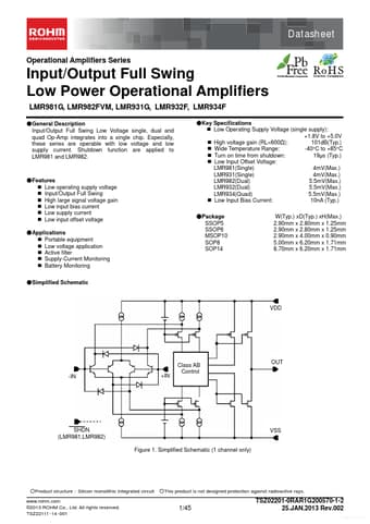 Datasheet Preview Page 1
