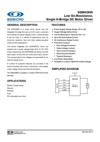  Datasheet Preview Page 1