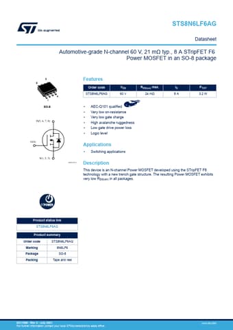  Datasheet Preview Page 1