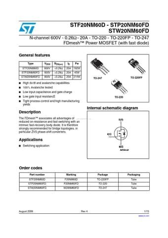  Datasheet Preview Page 1