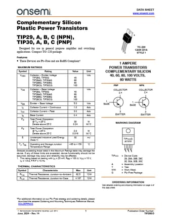  Datasheet Preview Page 1