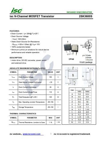  Datasheet Preview Page 1