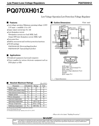  Datasheet Preview Page 1