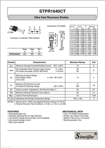  Datasheet Preview Page 1