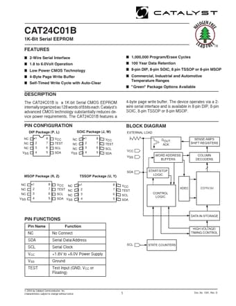  Datasheet Preview Page 1