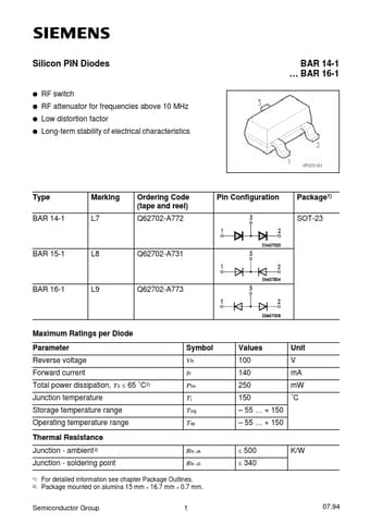  Datasheet Preview Page 1