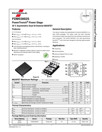  Datasheet Preview Page 1