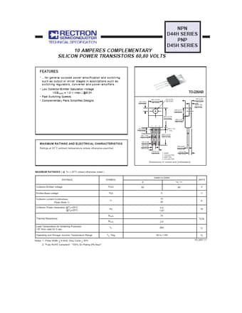  Datasheet Preview Page 1