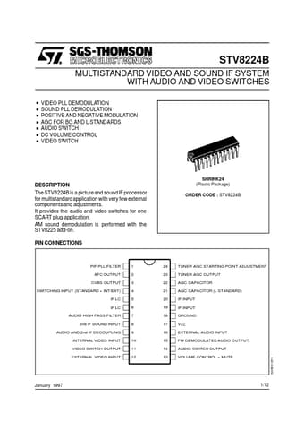  Datasheet Preview Page 1