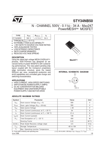  Datasheet Preview Page 1