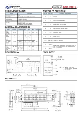  Datasheet Preview Page 1