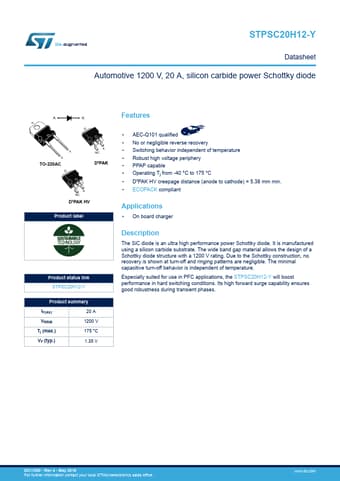  Datasheet Preview Page 1