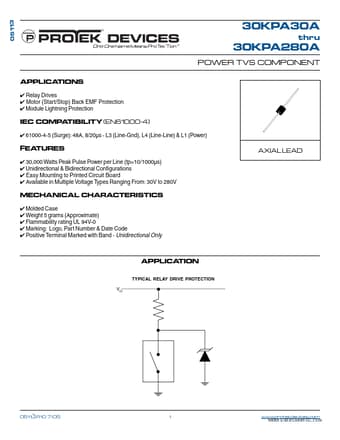  Datasheet Preview Page 1