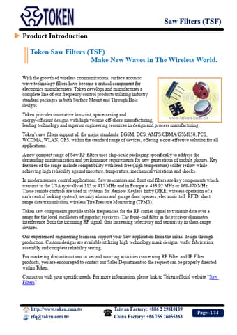  Datasheet Preview Page 1