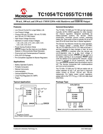  Datasheet Preview Page 1