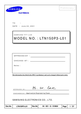  Datasheet Preview Page 1