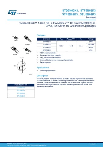  Datasheet Preview Page 1