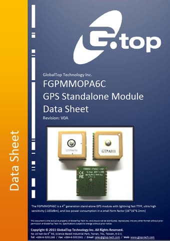  Datasheet Preview Page 1