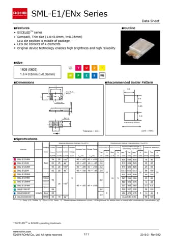  Datasheet Preview Page 1