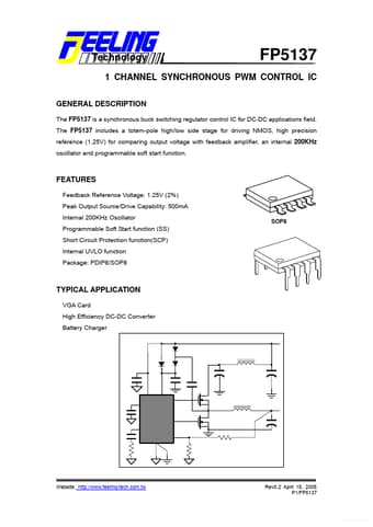  Datasheet Preview Page 1