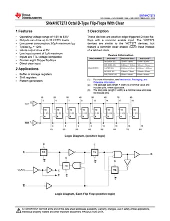  Datasheet Preview Page 1