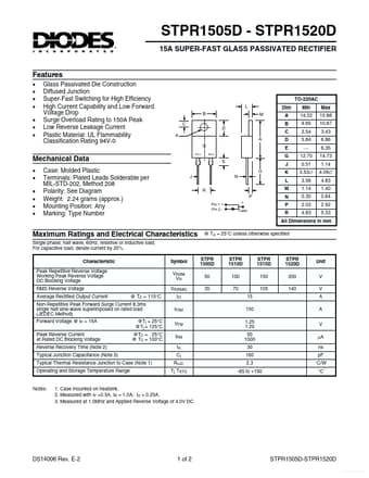  Datasheet Preview Page 1