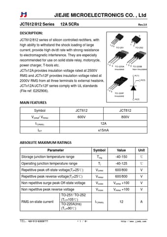  Datasheet Preview Page 1