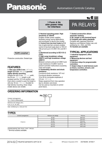  Datasheet Preview Page 1