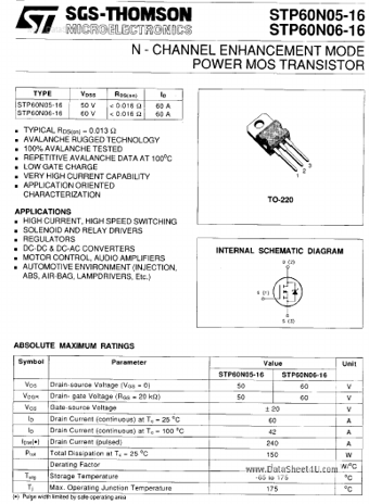  Datasheet Preview Page 1