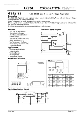 Datasheet Preview Page 1