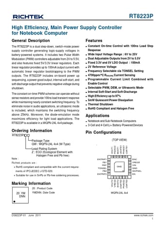  Datasheet Preview Page 1