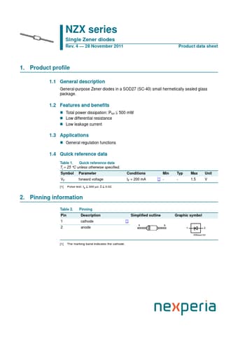  Datasheet Preview Page 1