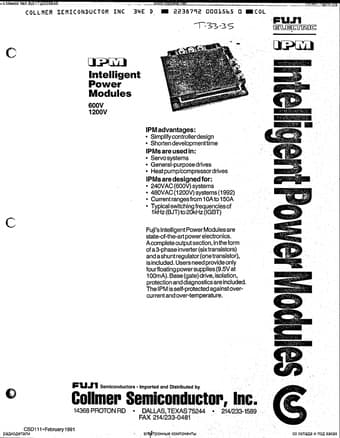  Datasheet Preview Page 1