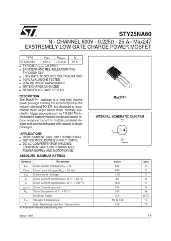 Datasheet Preview Page 1