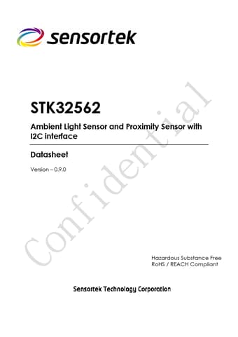 Datasheet Preview Page 1