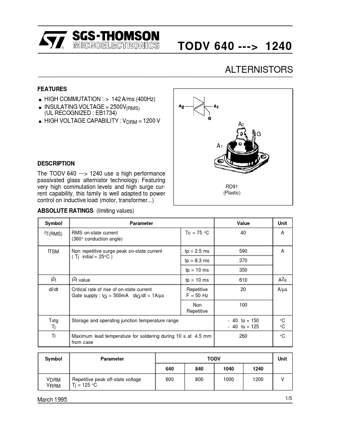  Datasheet Preview Page 1