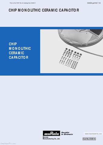  Datasheet Preview Page 1