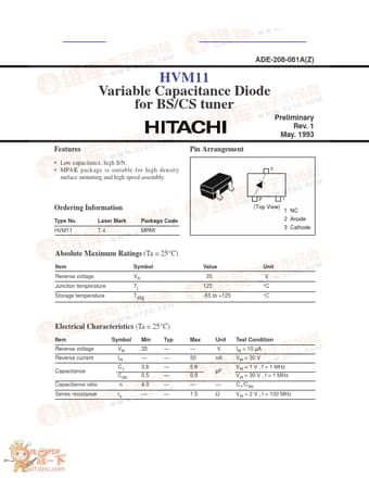 Datasheet Preview Page 1