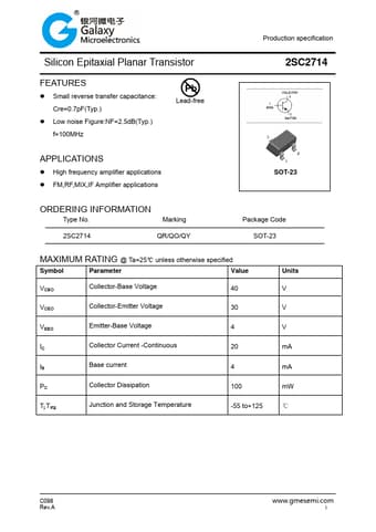  Datasheet Preview Page 1
