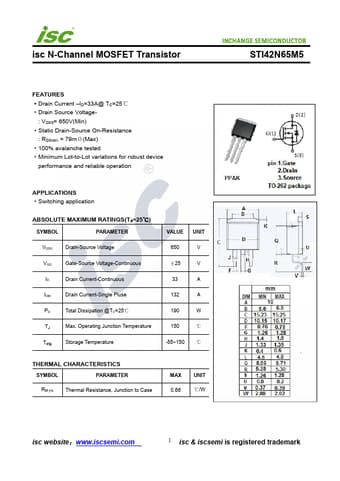  Datasheet Preview Page 1